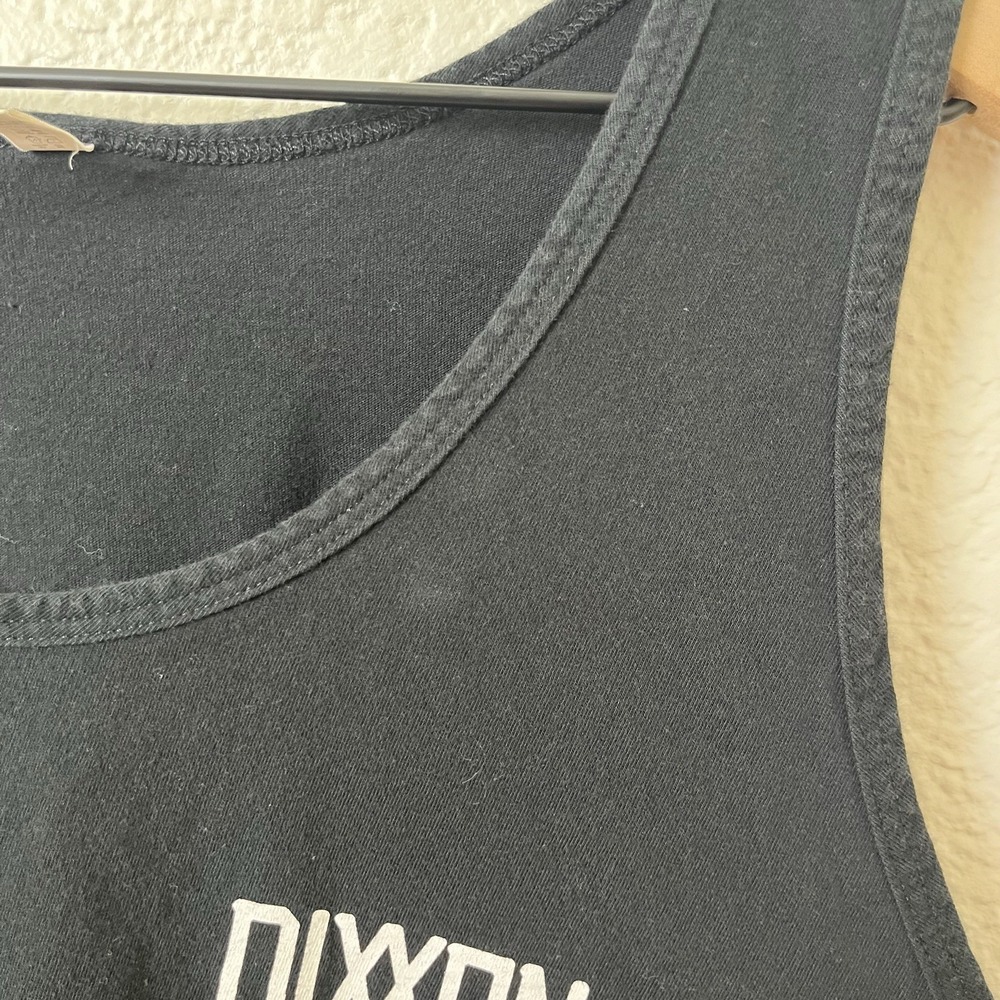 Dixxon Shirt Mens Black Tank Top Premium Friends In Low Places Lowrider Size L - Picture 7 of 9